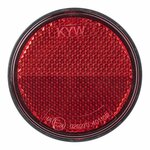 Reflector rood 60mm met bout 5mm