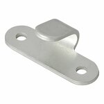 Touwhaak metaal 65x27mm gebogen