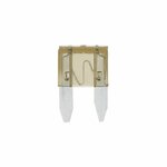 Steekzekeringen mini 5A licht bruin 6 stuks in blister