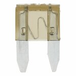 Steekzekeringen mini 7,5A bruin 6 stuks in blister