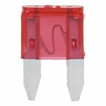 Steekzekeringen mini 10A rood 6 stuks in blister