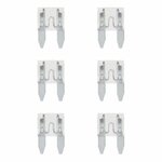 Steekzekeringen mini 25A neutraal 6 stuks in blister