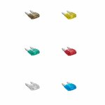 Steekzekeringen mini assorti 6 stuks in blister