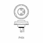 Autolamp 12V 45/40W P45t in doosje