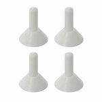 Regenkapje voor tentstok 4 stuks in blister