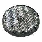 Reflector wit 60mm schroefbevestiging 2 stuks in blister