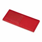 Reflector rood 82x36mm zelfklevend 2 stuks in blister