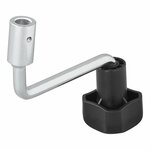 Hendel voor neuswiel 48 mm 341503 341507