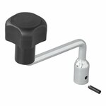 Hendel voor neuswiel 60 mm 341505