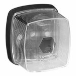 Markeringslamp wit 65x60mm PM