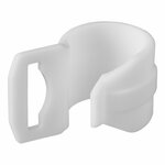 Tentclip 20-25mm met sleuf wit 4 stuks in blister