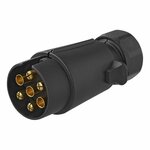 Stekker 7-polig PVC met kabelschoenaansluiting