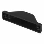 Onderzijde deurvanger zwart voor caravan/camper