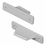 Bovenzijde deurvanger grijs voor caravan/camper