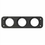 Inbouw- installatieframe drievoudig