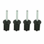 Bovendop 22mm met pin 4 stuks in blister