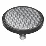 Reflector wit 60mm met bout 5mm 2 stuks in blister