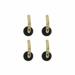 Tentdop 19mm met ronde haak 4 stuks in blister