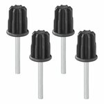 Bovendop 25mm met pin 4 stuks in blister