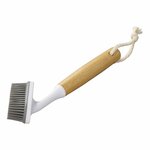 Afwasborstel siliconen 23 cm  dia 7 cm x 4 cm bamboe