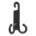 Hoofdsteun hanger met dubbele haak - set van 2 stuks