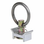 Stud fitting enkel metaal in blister