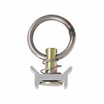 Stud fitting enkel metaal in blister