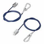 Breekkabel 1M met gaffel HD