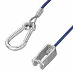 Breekkabel 1M met gaffel HD