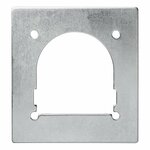 Montageplaat voor sjoroog enkel 142x132mm in blister