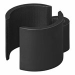 Kabelclip zwart 22-32mm - set van 8 stuks