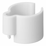 Kabelclip wit 22-32mm - set van 8 stuks