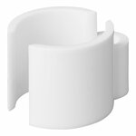 Kabelclip wit 22-32mm - set van 8 stuks