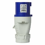 CEE stekker 16A demontabele behuizing blauw/wit