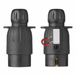Stekker 7-polig PVC met magneet