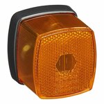 Zijmarkeringslamp oranje 66x62mm