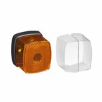Zijmarkeringslamp oranje 66x62mm