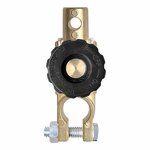 Accupoolklem (-) 17,5mm met stroomonderbreker in blister
