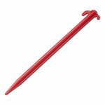 Tentharing 30cm kunststof 6 stuks in polybag