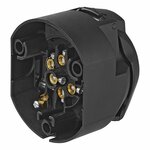 Stekkerdoos 7+1-polig PVC