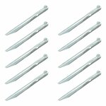 Tentharing 22cm metaal halfrond 10 stuks in polybag