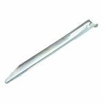 Tentharing 22cm metaal halfrond 10 stuks in polybag