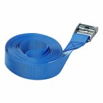 Spanband blauw met snelsluiting 5 meter