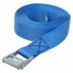 Spanband blauw met snelsluiting 5 meter