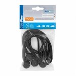 Tentspanner elastisch 25cm met plastic bal - set van 5 stuks