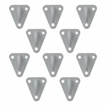 Touwhaak kunststof 45x39mm 10 stuks in blister