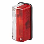 Breedtelicht rood/wit 92x42mm in blister