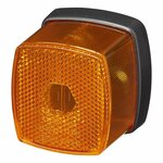 Zijmarkeringslamp oranje 66x62mm in blister