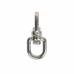 Wartelsluiting 6mm, A4 RVS AISI 316, oog/oog, 1.350 daN