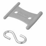 Hanger met S-haak voor tentrail 5/6mm en 7/8mm - set van 6 stuks